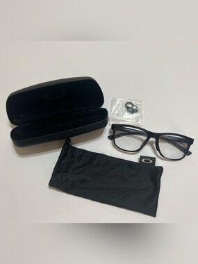 Oakley Leadline RX OX8175-0452 Black Ink Eyeglass Frames 52O17 w/Accessories